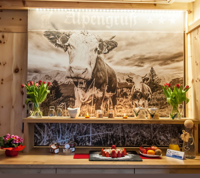 Unser Frühstücksraum Bild 2