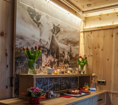 Unser Frühstücksraum Bild 3